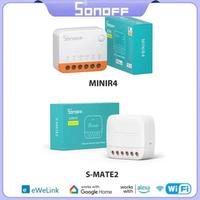 SONOFF Extreme Switch Mate S-MATE2/MINIR4 EWeLink-Remote Control Via Smart Switch For Smart Home Via Alexa Google Home IFTTT