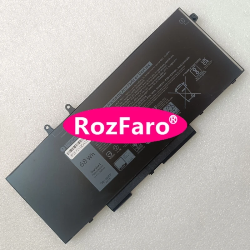 4GVMP Battery For Dell Latitude 5400 E5400 5401 E5401 5410 E5410 5411 E5411 5500 E5500 5501 E5501 5510 E5510 5511 E5511 P80F005