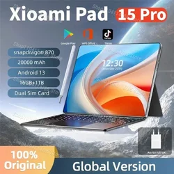 Hot Sale Global Version Tablets  Pad 15 Pro 11 Inch HD Original Tablet 5G 16GB 1T Wifi Android PC Google Play Tablets