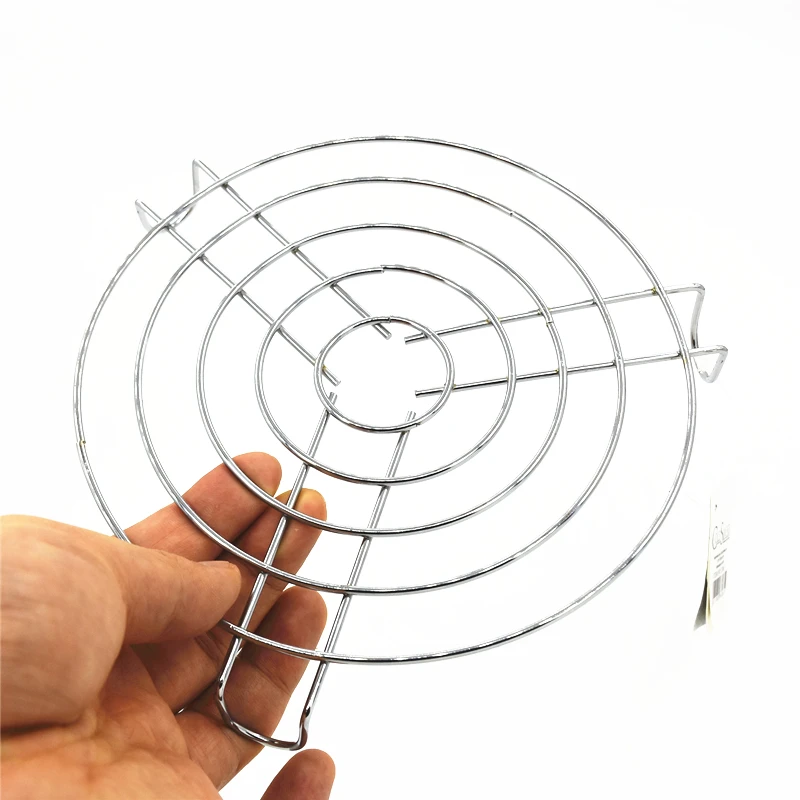 Convenient Round Gas Stove Rack Stainless Steel Gas Stove Rack Carbon Stove Rack Durable Small Pan Support Rack