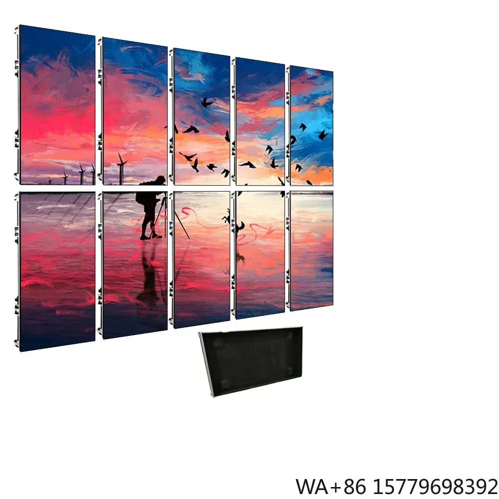 

Outdoor P3.91 LED Rental Screen 500x500/500x1000mm Die Casting Aluminum Best Price for Door Ads