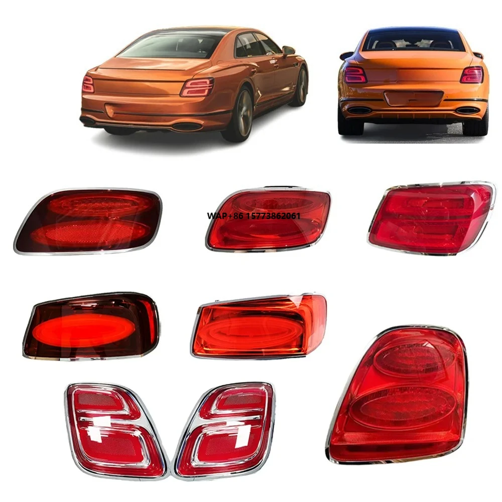 

1 Unit LED Tail Lights Assembly for Continental GT Mulsanne Flying Spur 2005 to 2020 Brake Parking Signal Lamp Replacement
