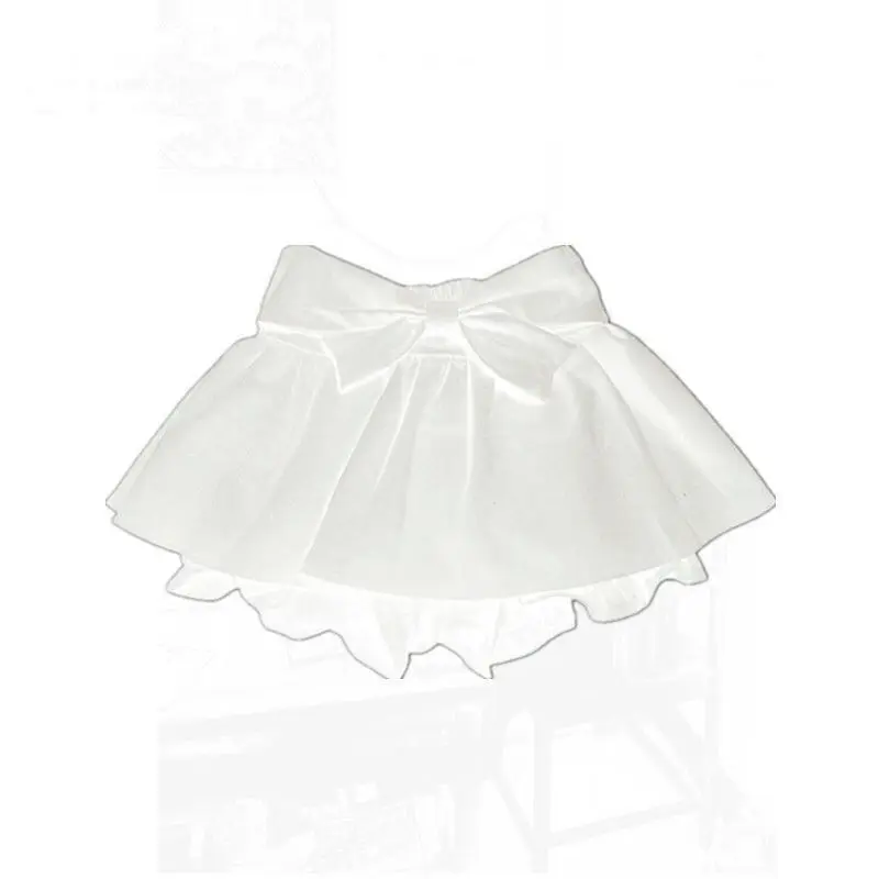 Mini Skirts Women Bow High Waist Soft Sweet All-match Princess A-line Simple Cake Puff Skirt Preppy Lovely Harajuku Tender Ins