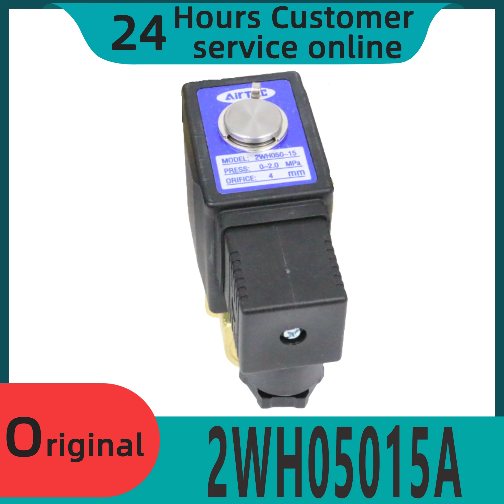 

Brand new original fluid solenoid valve 2WH05015A 2WH05015B 2WH05010A 2WH05010B high-pressure water valve