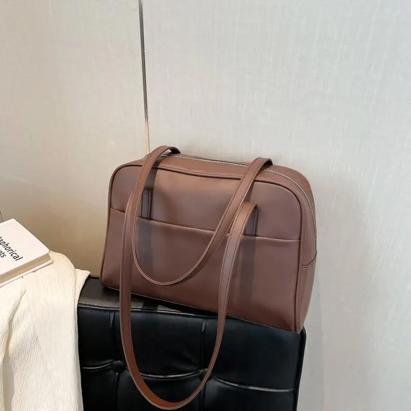 

Женская сумка-тоут Briti Sle Large Capaci, сумка через плечо, повседневная сумка через плечо, мягкая сумка из искусственной кожи