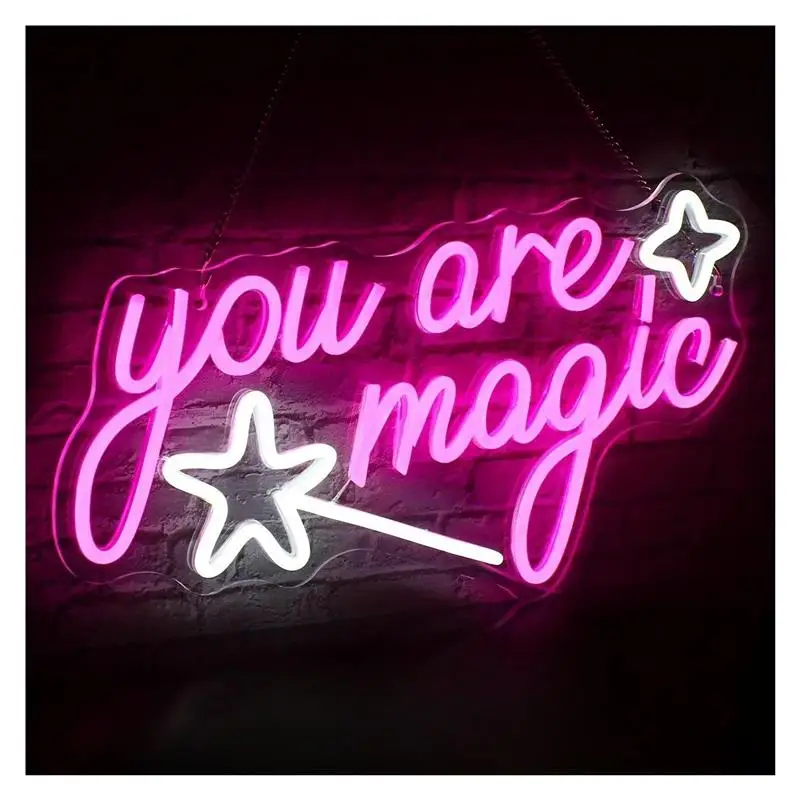 lettres-lumineuses-neon-«-you-are-magic-»-a-intensite-reglable-pour-chambre-a-coucher-chambre-d'enfant-bureau-salle-de-jeux-decoration-murale-alimentees-par-usb-381-cm-x-24-cm