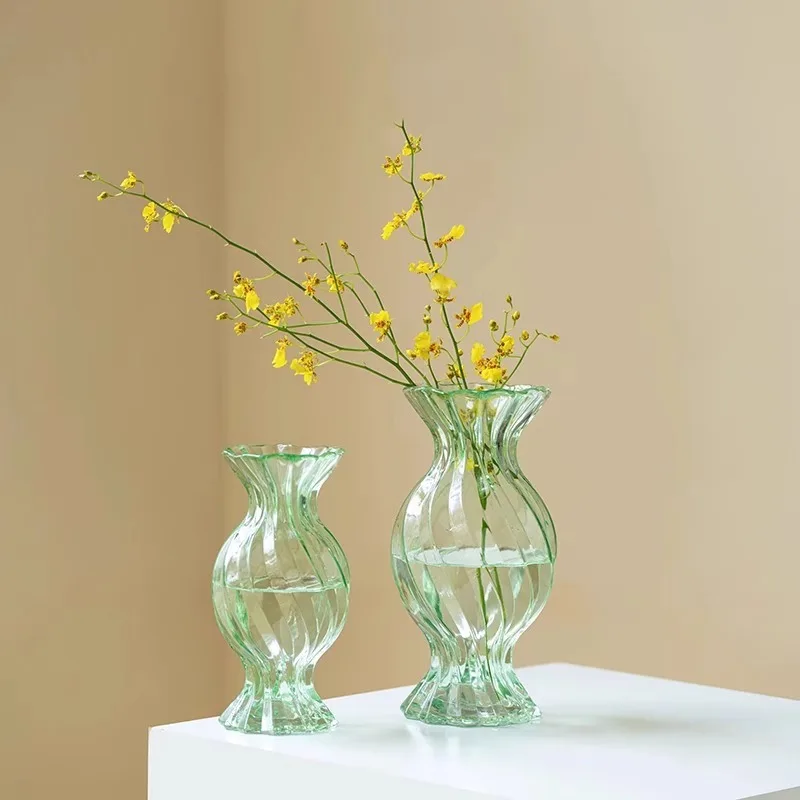 

Glass Vase Home Living Room Study Office Vase Flower Arrangement Aesthetic Room Decor Estantes Para Plantas