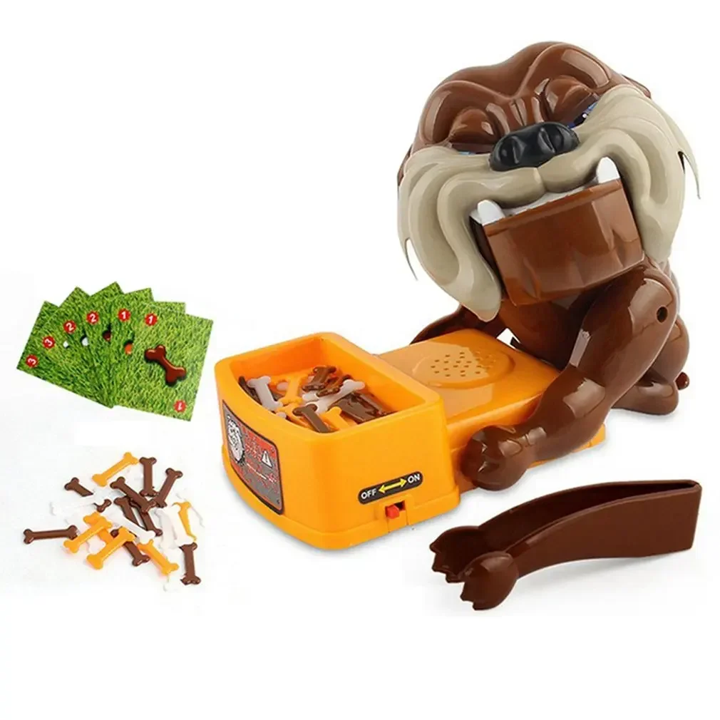 Lustiges kniffliges Spielzeug, böser Hund, Kauknochen, Aktionsspiele, beißen, Wake-Hund, Eltern, interaktives Spielzeug, Party, Familienspiel, Kinder, Weihnachtsgeschenk