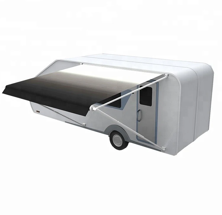 

Electric Camper Truck Awning RV Accessories Heavy Duty UVproof PVC Fabric Caravan RV Awning