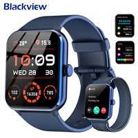 Blackview R50 Smart Watch 1.85'' TFT Screen Bluetooth Calls Smartwatch for Men Women Health and Fitness Tracking Monitor