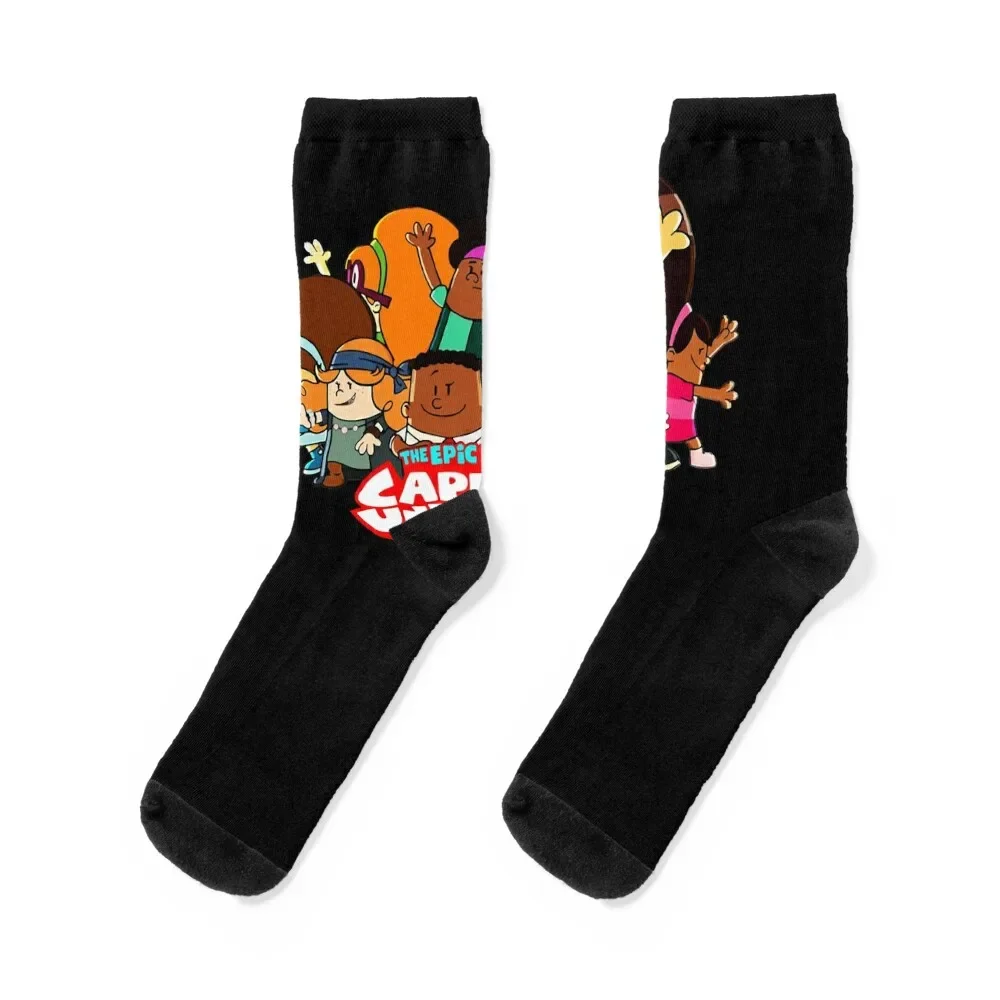 

Day Gifts Captain Underpants Socks Men's loose Stockings man Ladies Socks Men's