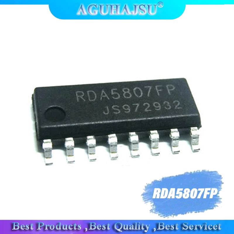 10 Stück RDA5807FP SOP-16 RDA5807 SOP SMD FM Stereo-Radio-Chip