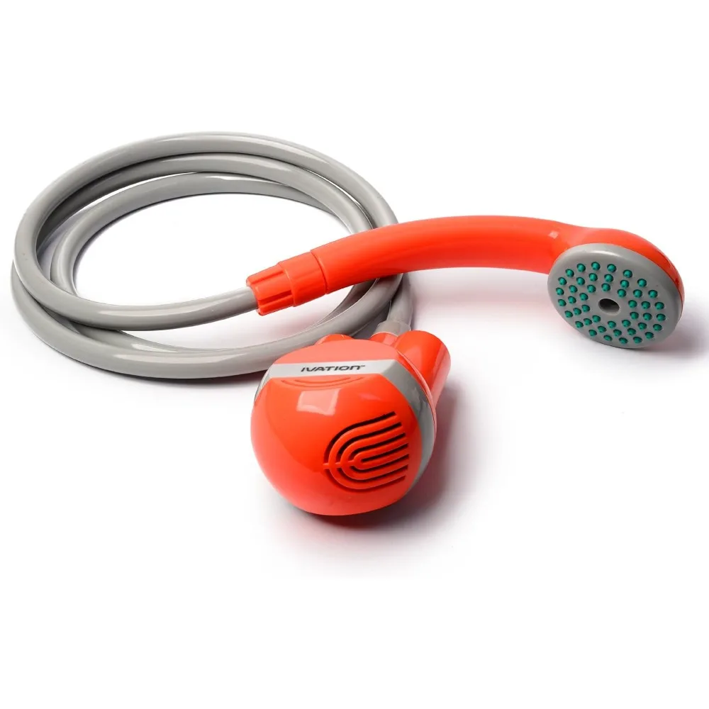 

Портативный уличный душ, компактные портативные перезаряжаемые насадки для душа с батарейным питанием, насосы для кемпинга, вода от ведра в устойчивую