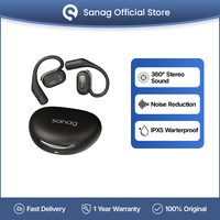 Sanag G56S OWS Wireless Headphones Open Ear TWS Bluetooth Earphone Deep Bass Ear Hook Headset IPX5 Warterproof Earbuds for Sport