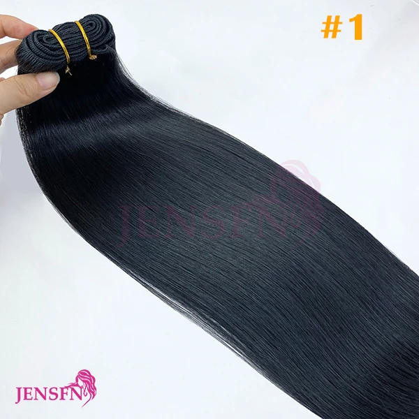 Hoge Kwaliteit Recht Echt Menselijk Haar Weaves Remy Menselijk Natuurlijk Haar Bundels Naaien In Inslag Hair Extensions Blond Voor Salon
