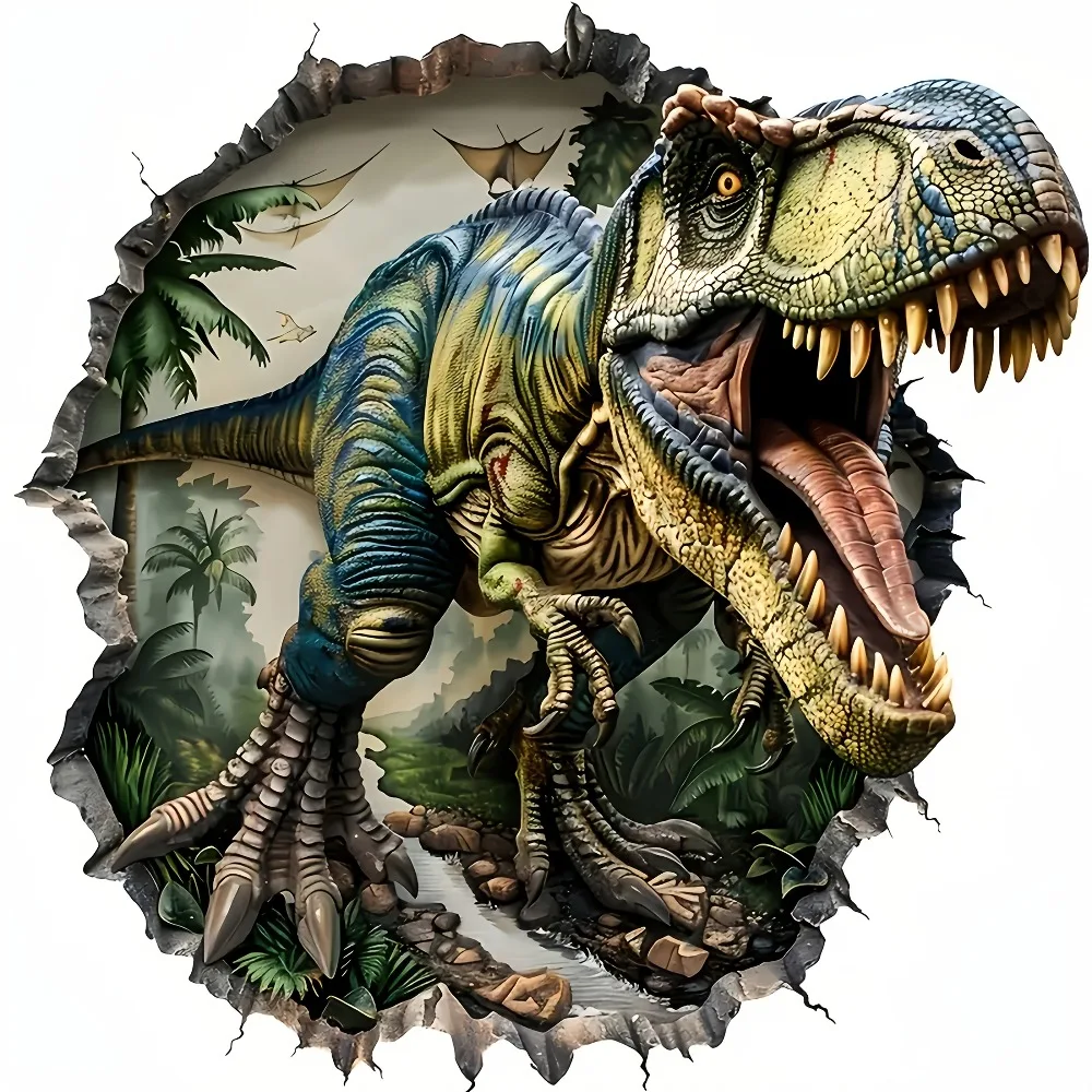 

High Quality Waterproof Stickers Featuring Dinosaurs Perfect for Enhancing Your Car Or Laptop. These Exquisite Not Solely