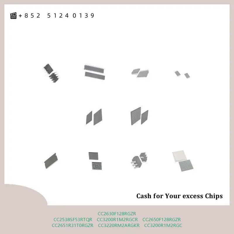 chip-circuito-integrado-chip-mcu-cc2630f128rgzr-cc2538sf53rtqr-cc3200r1m2rgcr-cc2650f128rgzr-cc2651r31t0rgzr-cc3220rm2argkr