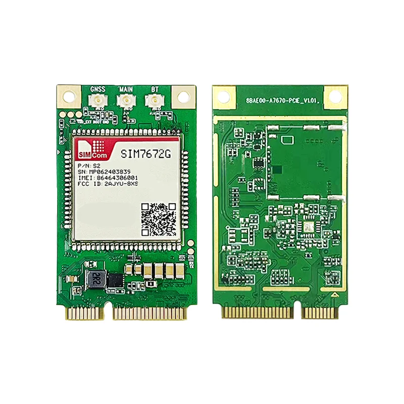 SIMcom SIM7672G-MNGV SIM7672G-MNGV PCIE SIM7672G-MNGV USB دونغل الأساسية مجلس 1 قطعة