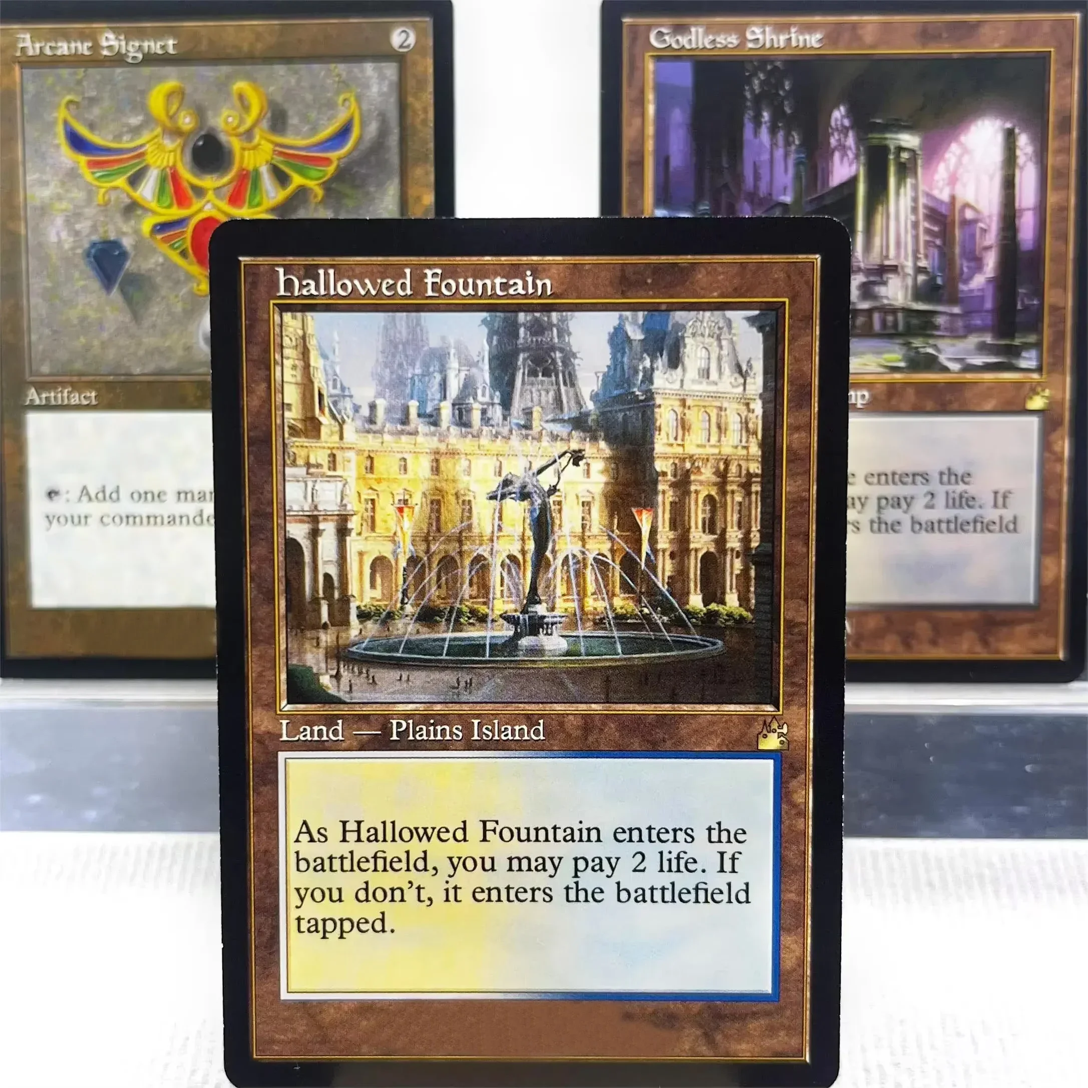 

DMR RVR Normal3 03 Tcg cards proxy magic the Vampiric Tutor Library Urza's Incubator Cyclonic Rift Blood Crypt gather