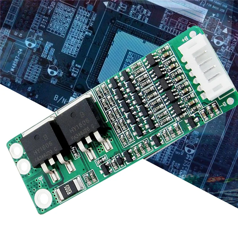 5S 21V 56A Lithium-Ion Battery Charging Protection Board+Cable Supporting Short Circuit/Overload/Over Current Protection