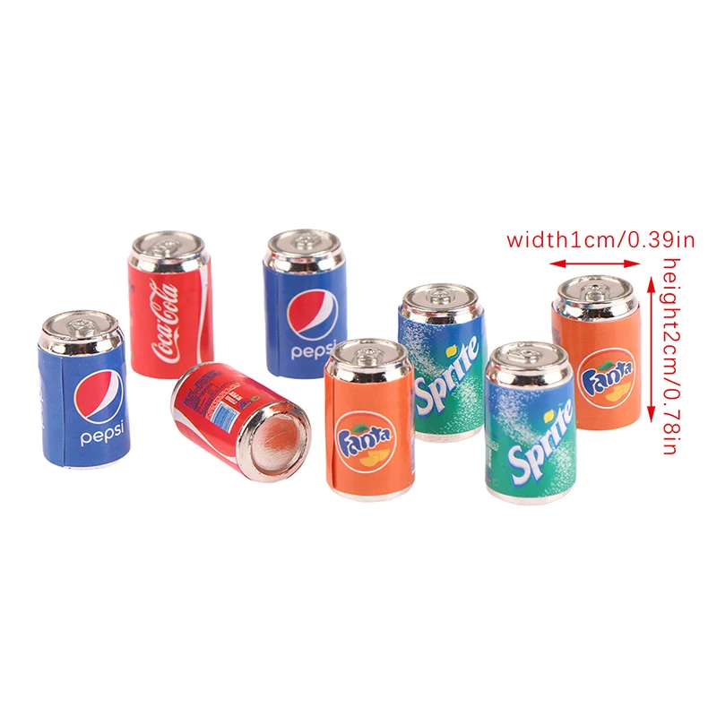 4Pcs Miniature Simulation Drink Dollhouse Food Toys Dollhouse Beverage Shop Scene Toy