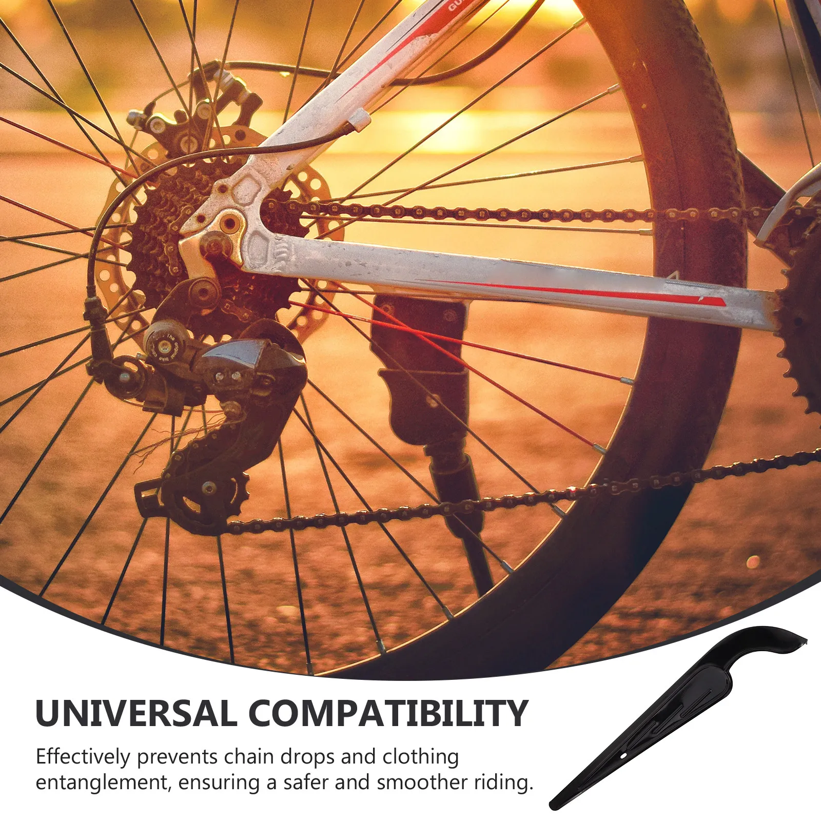 

Bike Chain Guard Bicycle Chain Protector Metal Chains Bike Catcher Guard Cycle Bicycle Replacement Part For Riding Travel