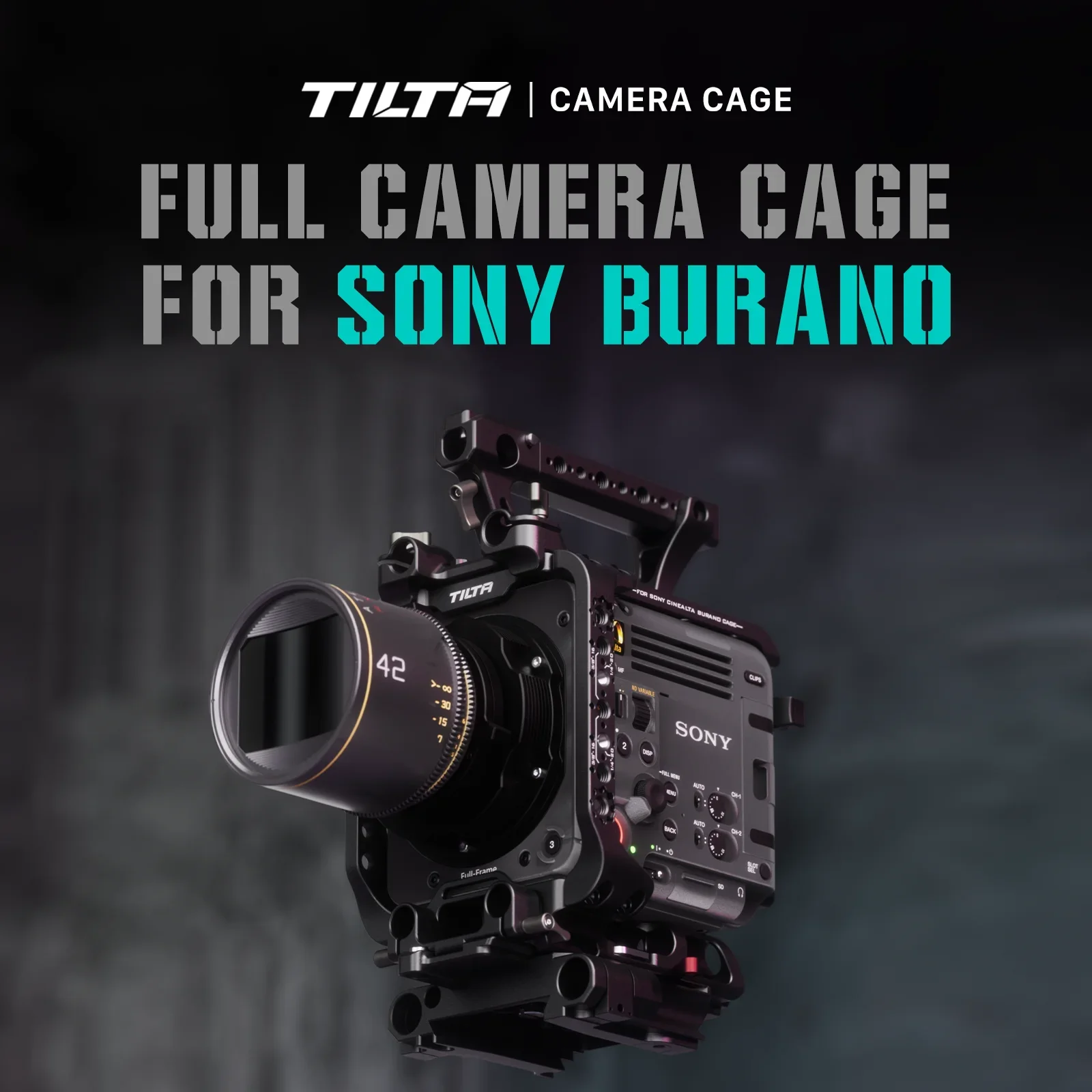 TILTA ESR-T18-FCC для Sony CineAltaB Cage Advanced Kit для аккумуляторной пластины Sony BURANO TILTA ESR-T18-FCC для Sony CineAltaB Cage Advanced Kit для аккумуляторной пластины Sony BURANO