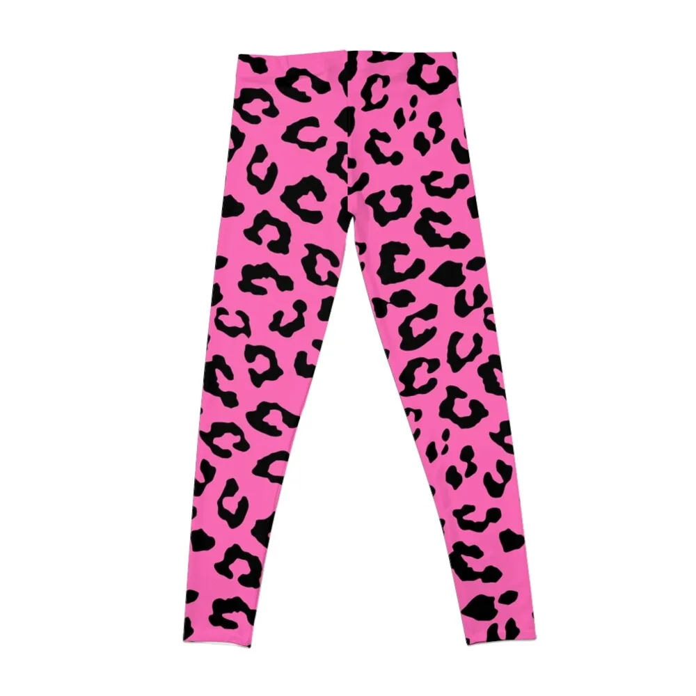 Pink Cheetah Skin Print Leggings gym sportswear woman sport set sports for leggins push up woman Womens Leggings