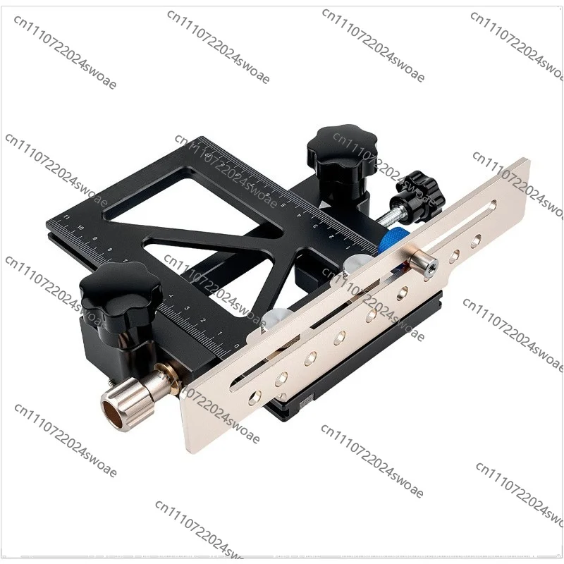 For Woodworking Desktop 20mm Heart Guide Rail Saw Upward Flip Hinge Super Dog Hole Table System DIYHD40