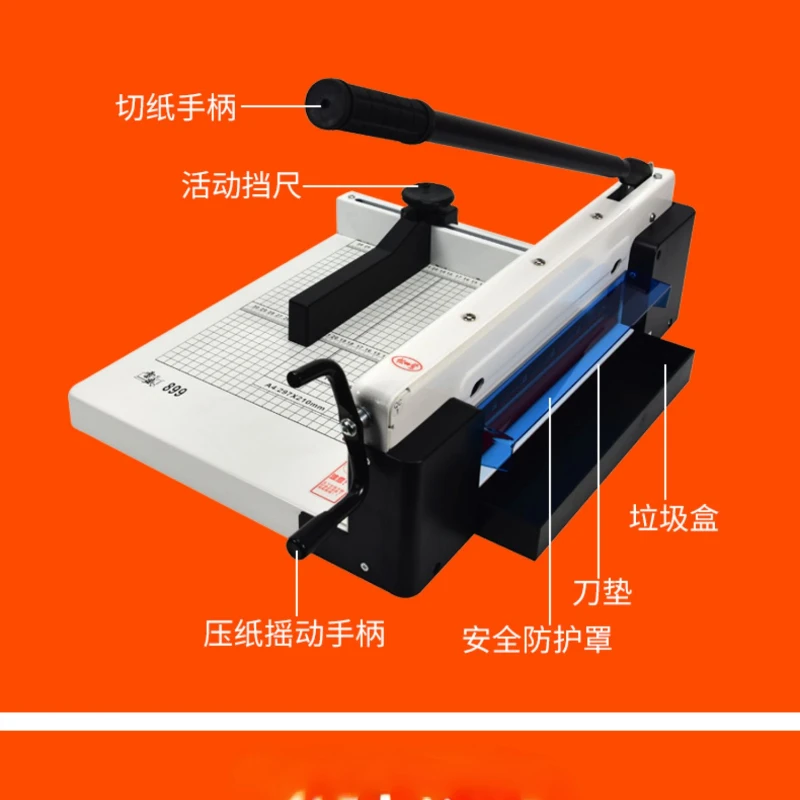 A4 Heavy-Duty Paper Cutter Paper Cutting Paper Cutter Paper-Cutting Machine 400 Sheets Cutting Knife