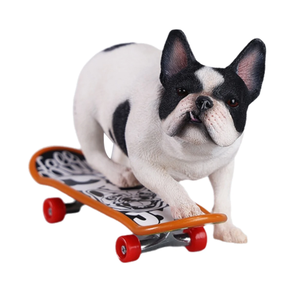 

HiPlay JXK, Skateboarding French Bulldog, 1/6 Scale Animal Figurine JXK243D