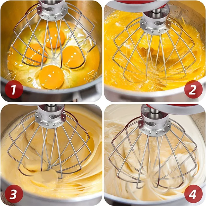 Mixer Aid Attachment for 5 Quart Stand Mixer K5WW Wire Whip& 5K7SDH Dough Hook&Mixer Aid Paddle