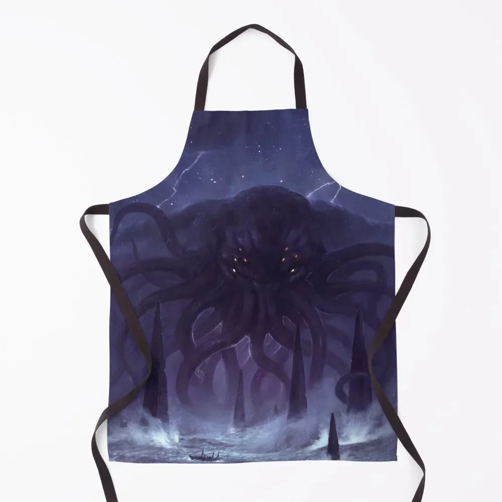 

Call of Cthulhu 7th ed. Keepers Book Cover by Sam Lamont Apron Kids Men'ss chefs Kitchens Woman Apron