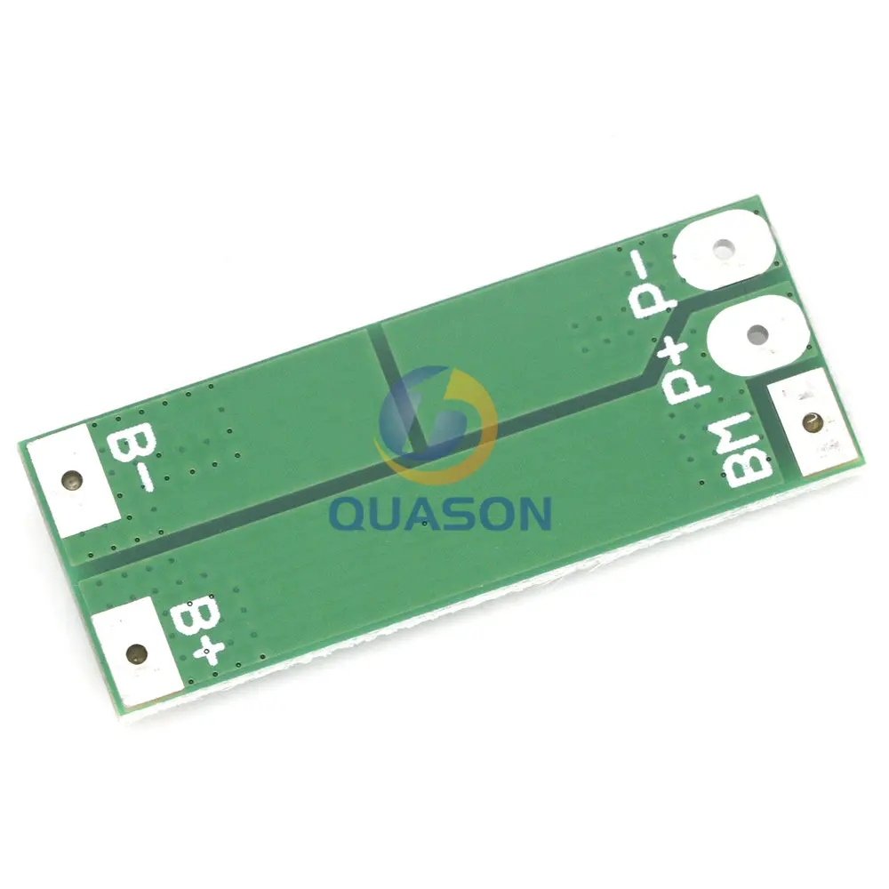 BMS 2S 6.4V 10A Lifepo4 Battery Protection Board Charging PCB PCM Short Circuit Delay Self Recovery For LED Light/Power Bank