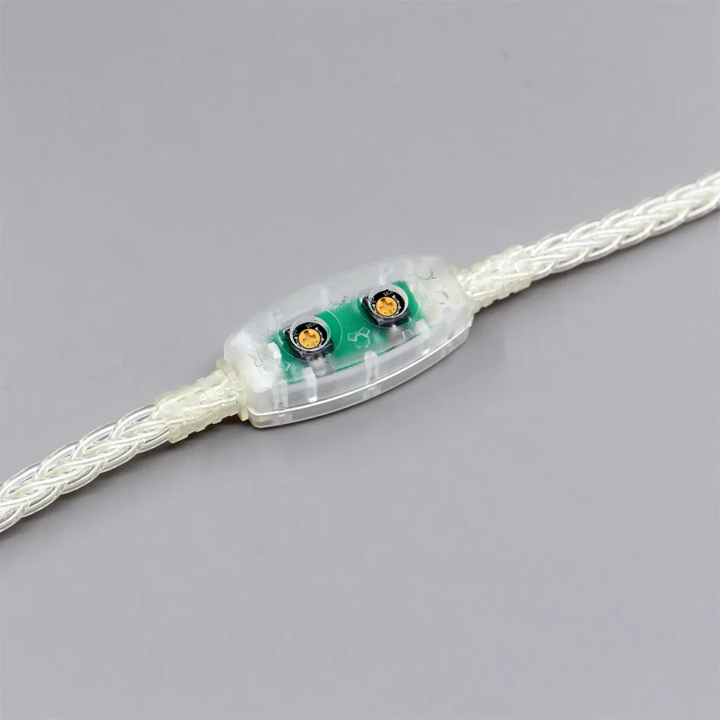 99% كابل سماعة أذن من الفضة النقية 8 Core لـ Avis Contour XO Layla AION Roxanne JH AUDIO Jolene Roxanne 7pin 7732