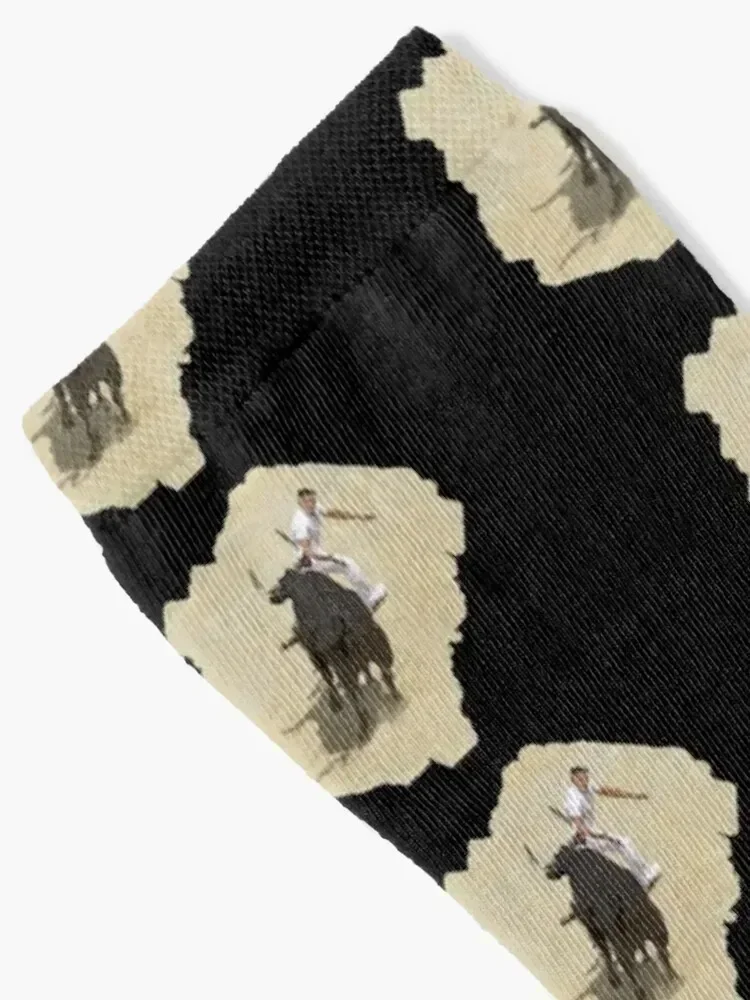 Camargue French bull Socks sport new year luxury halloween Socks Ladies Men's