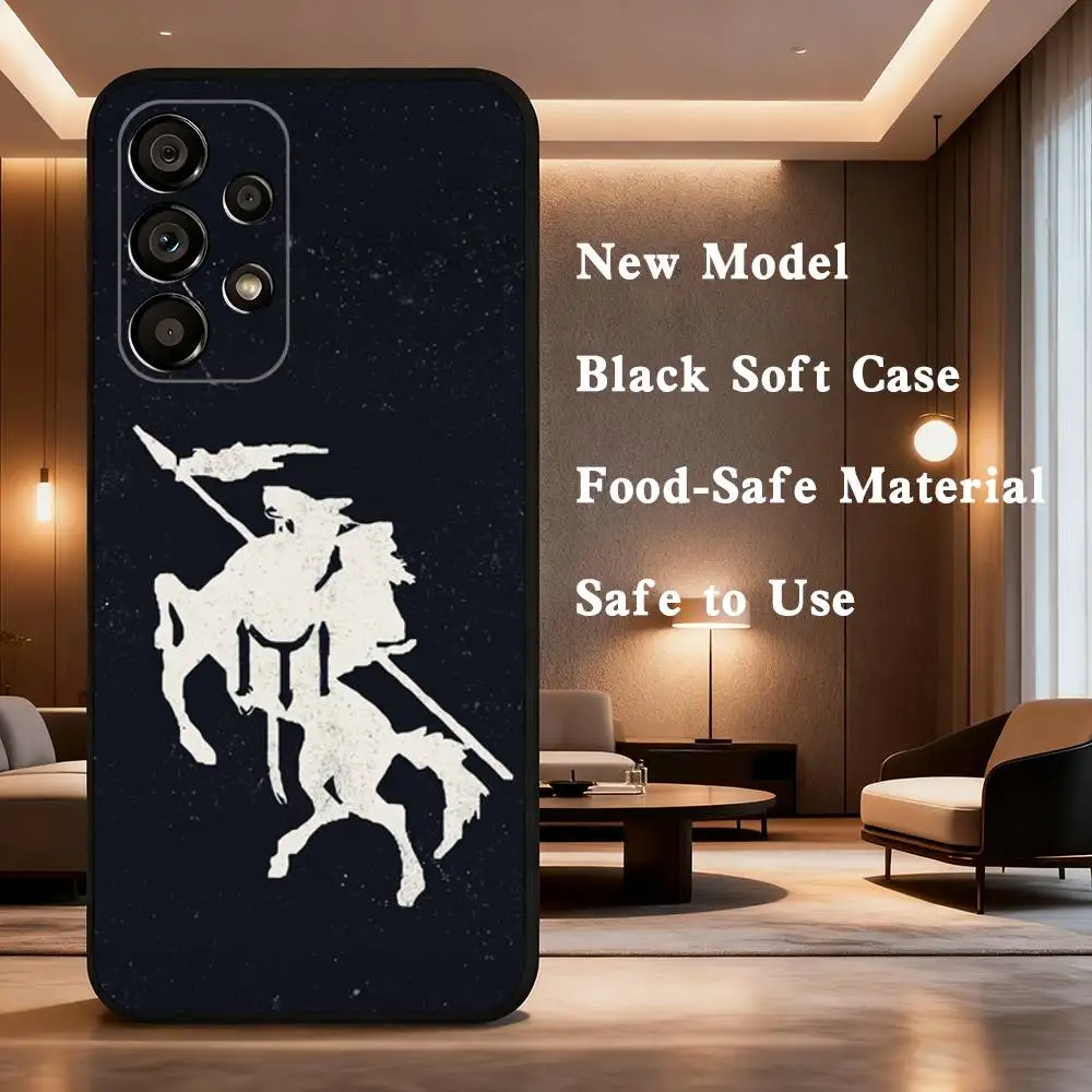 Auferstehung Ertugrul Kayi Flagge Handyhülle für Samsung Galaxy A73,31,32,72,41,53,52,71,22,5G,Note,J7,8,9 Soft Black Cover