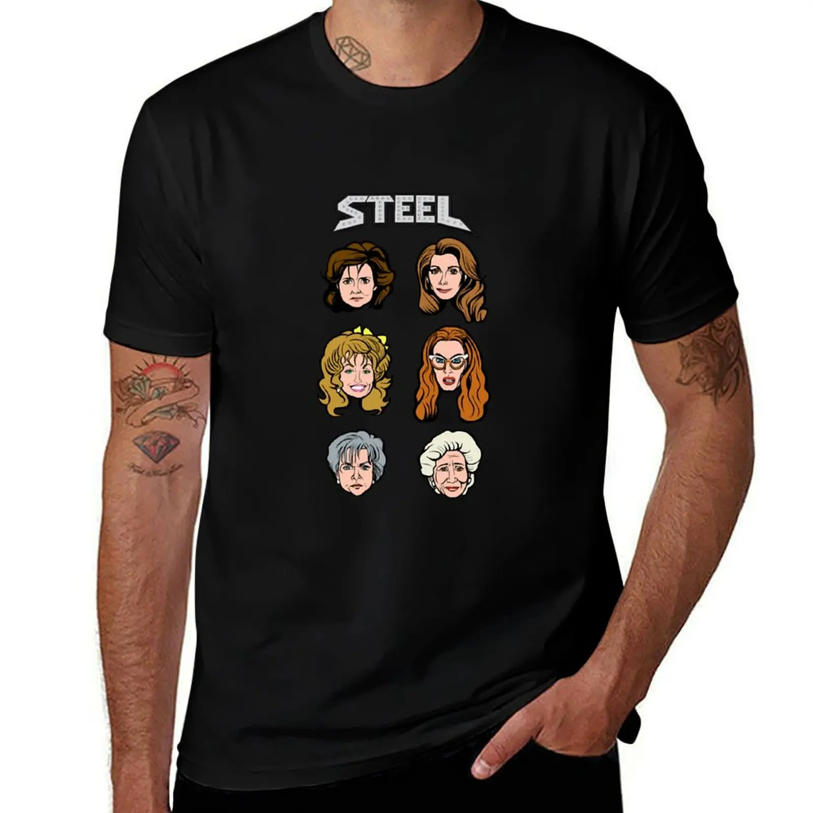 

STEEL T-Shirt aesthetic clothes new edition mens workout shirts