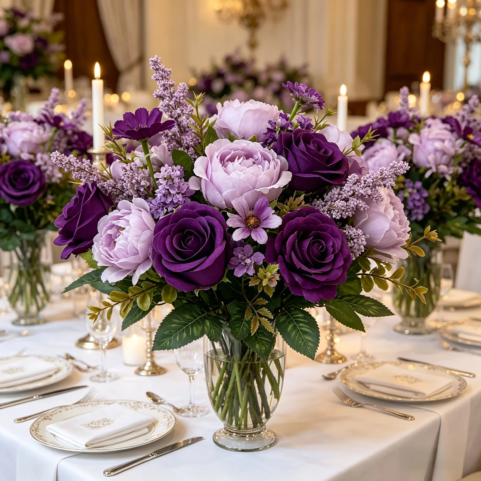7 Zweige Künstlicher Blumenstrauß, Kunstrosen, Gänseblümchen, Chrysanthemen für Hochzeit, Heimdekoration, Tischdekoration, Partydekoration – Detail 4