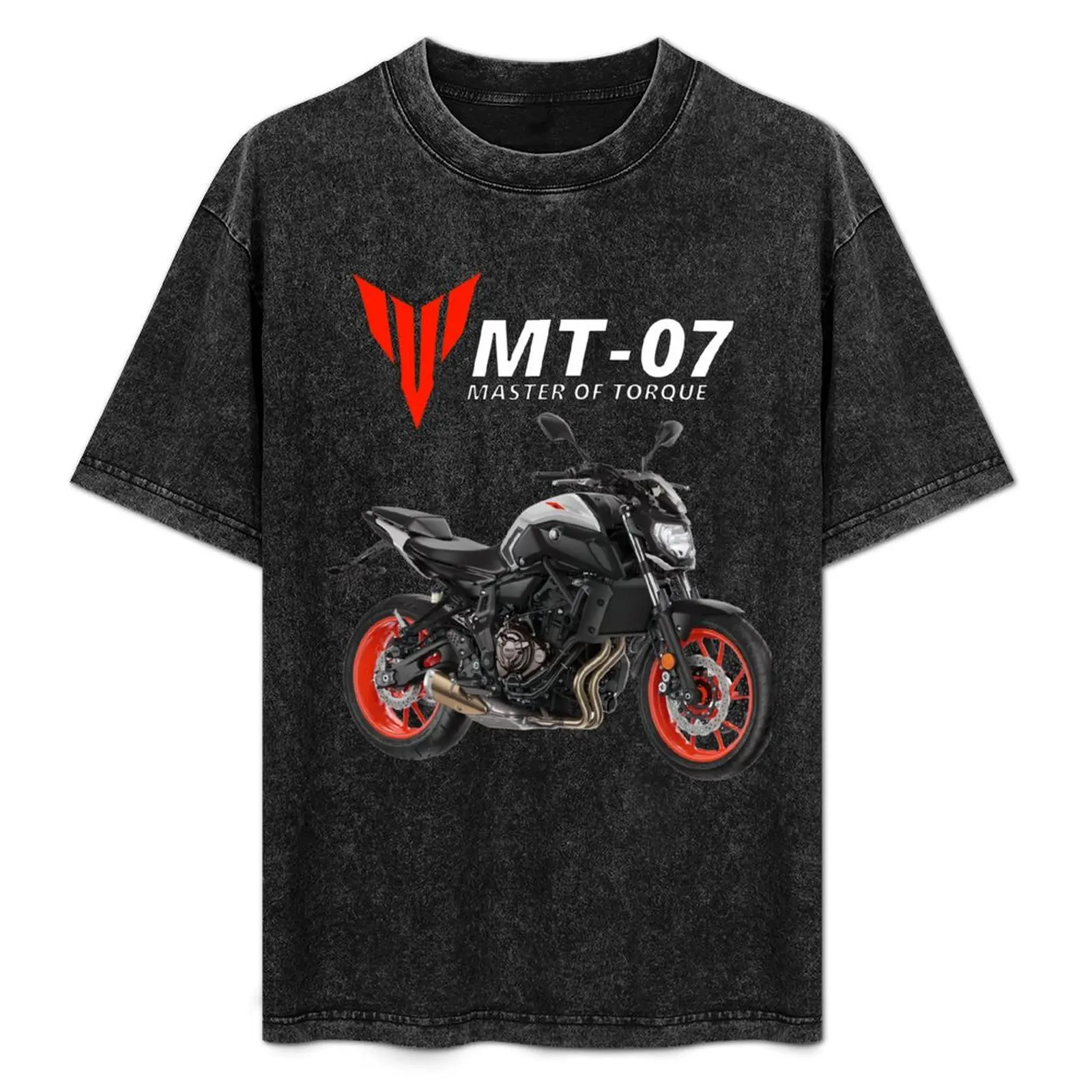 

MT-07 Motorcycle T-Shirt Plus Size Street Style Tee
