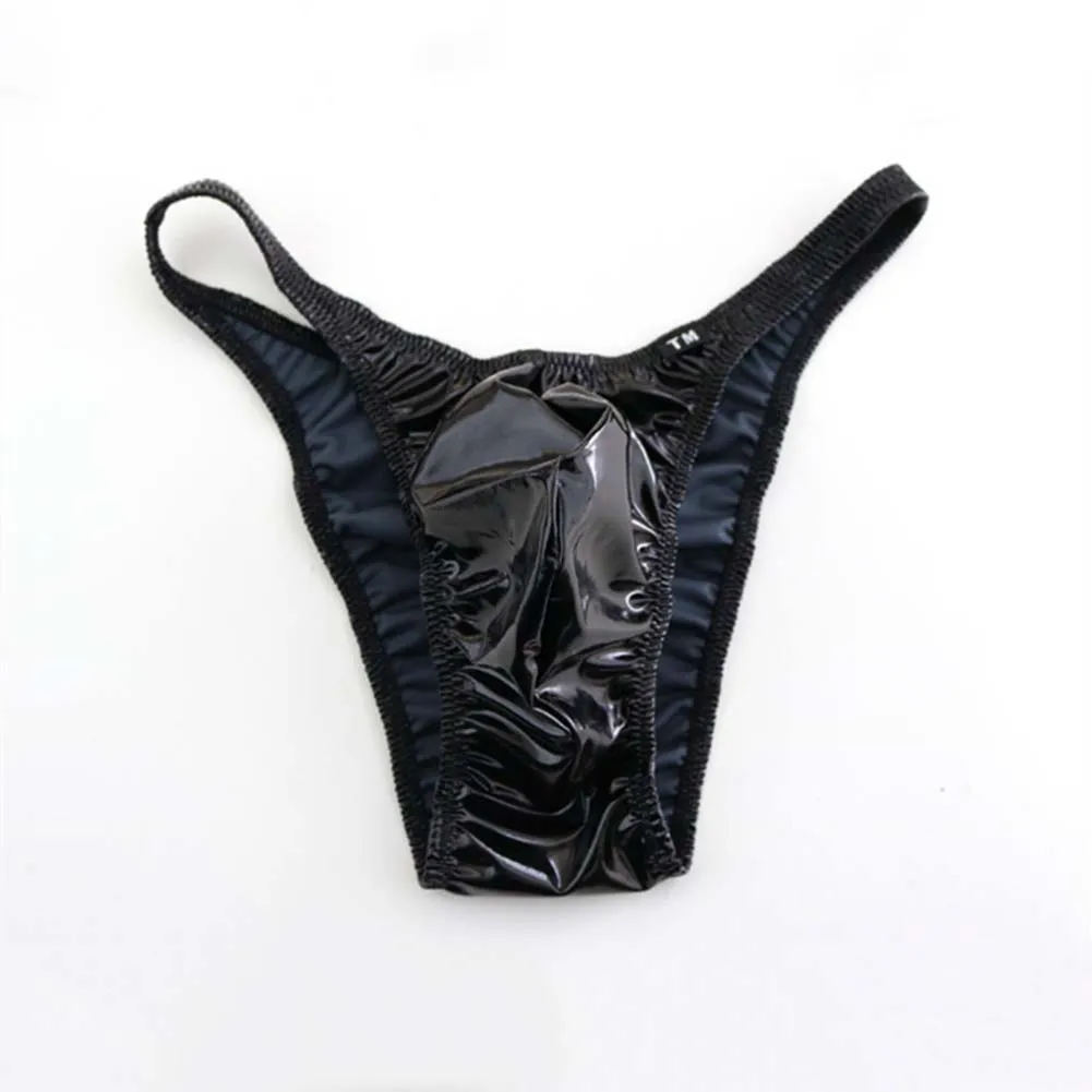 Daily Use Party XL Glossy Briefs Glossy Bulge Pouch Briefs Briefs 95 Polyamide Black Color Brand New Condition