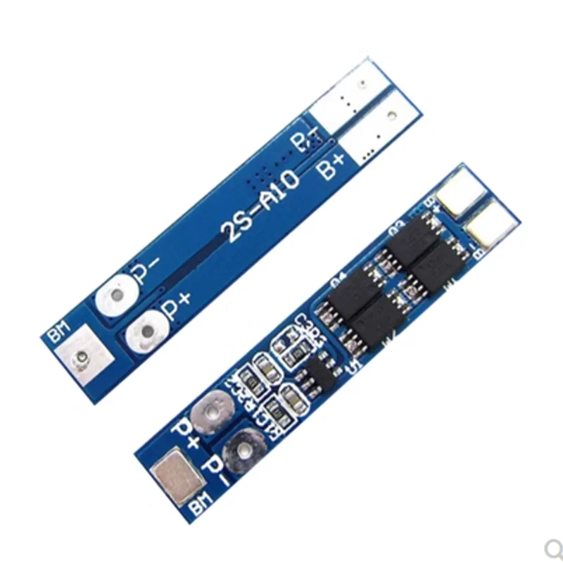 HX-2S-01  2 Strings Of Lithium Battery Protection Board 7.4V 18650 Lithium Battery Short Circuit Protection Board Module  8A