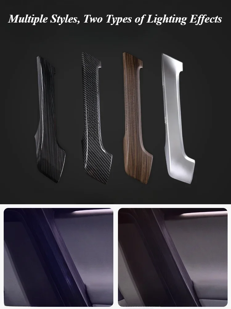 For Toyota Prado interior door handle ambient light domineering 2700 door armrest light dedicated interior panel modification