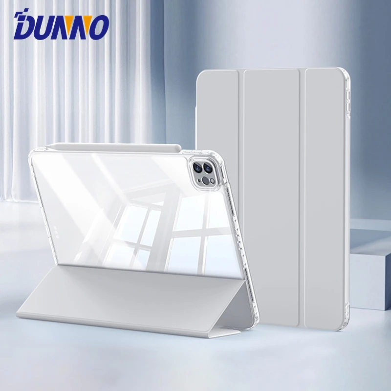 

For 2025 iPad Air 11 Case iPad 10th Generation 11th A16 9th Cover Gen iPad Pro11 4 5 10.9in 12.9 M2 M3 M4 Pencil Holder Case