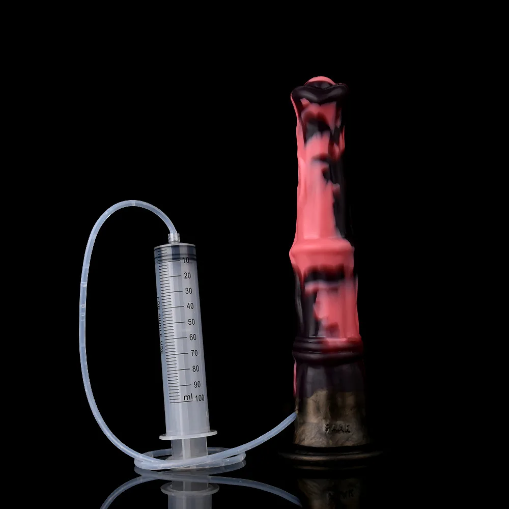 SMMQ سميكة التدفق الحصان القضيب مع شفط كأس لينة سيليكون دسار النشوة الجنسية المهبلية الإناث الاستمناء الشرج الجنس لعب