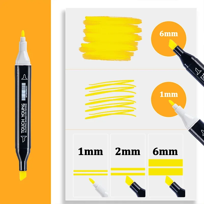 Imagem -03 - Double Headed Desenho Marcadores Grupo Canetas Escova Macia Graffiti Manga Sketch Álcool Oleosa com Base Marcador Suprimentos de Pintura 2480 Cores
