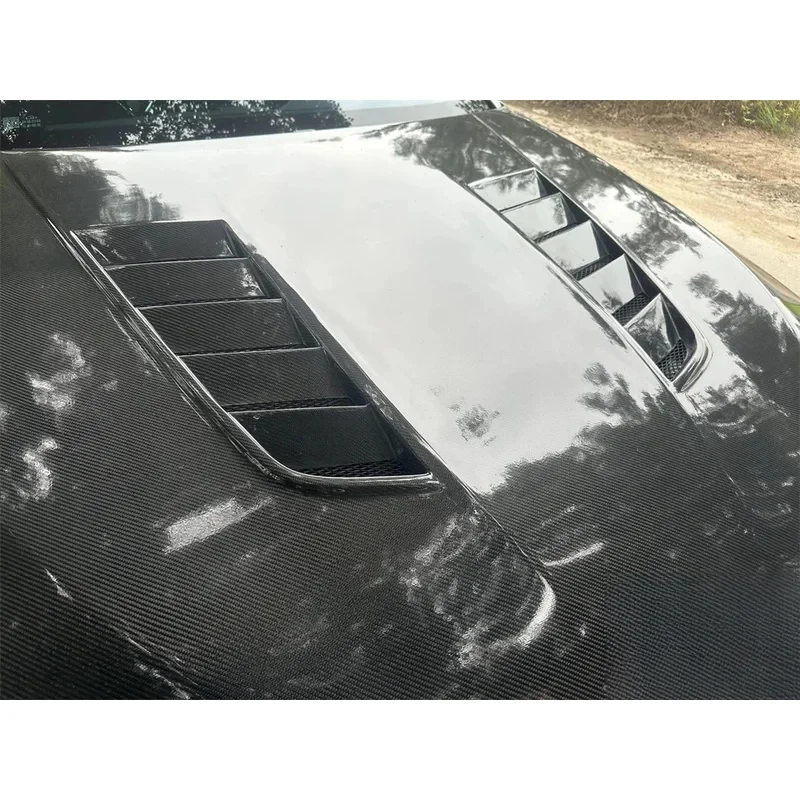 

Car Exterior Tuning Accessories Front Bonnet Forged Carbon Fiber Engine Hood Cover M5 F90 V Style Engine Hoods