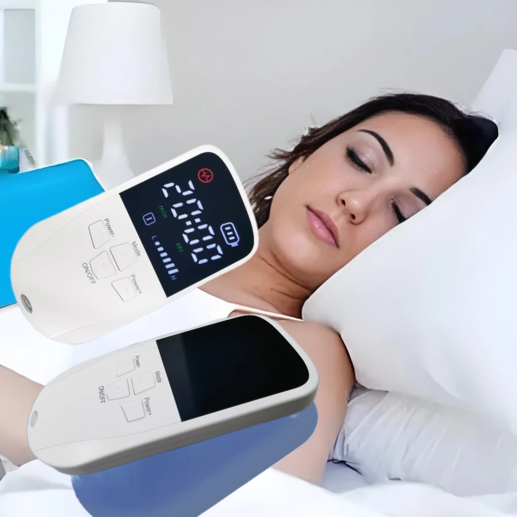 

Non-Invasive Vagus Nerve Stimulation Clip - Sleep Aid Device for Relaxation, Neurofeedback & Cranial Therapy