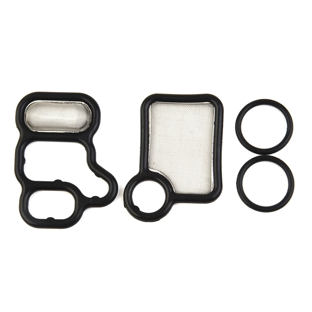 Car Gasket Kit Solenoid Spool Valve VTEC Solenoid Spool Valve Gasket Kit Accurate Data Meets OE Standards (4 Piece Set)