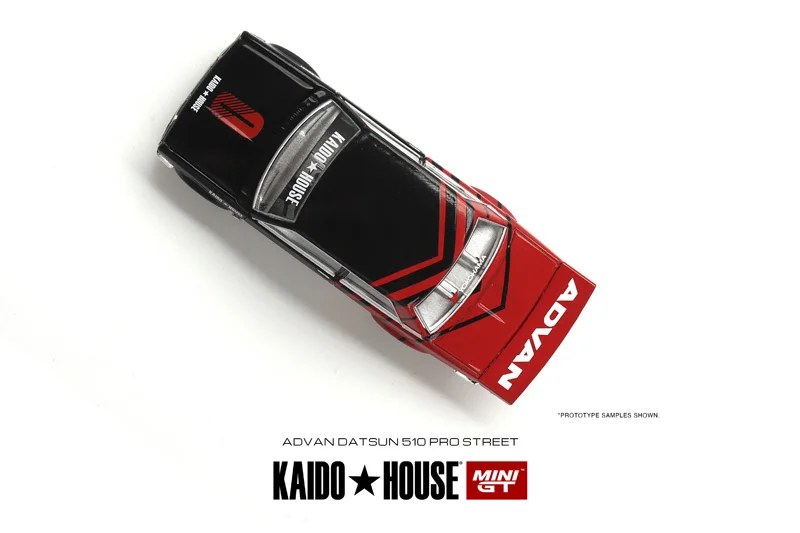 TSM MINI GT KAIDO HOUSE 1:64 Datsun ADVAN 510  Diecast Model  Race Car Kids Toys Gift